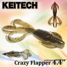 Съедобный рачок Keitech Crazy Flapper 4,4